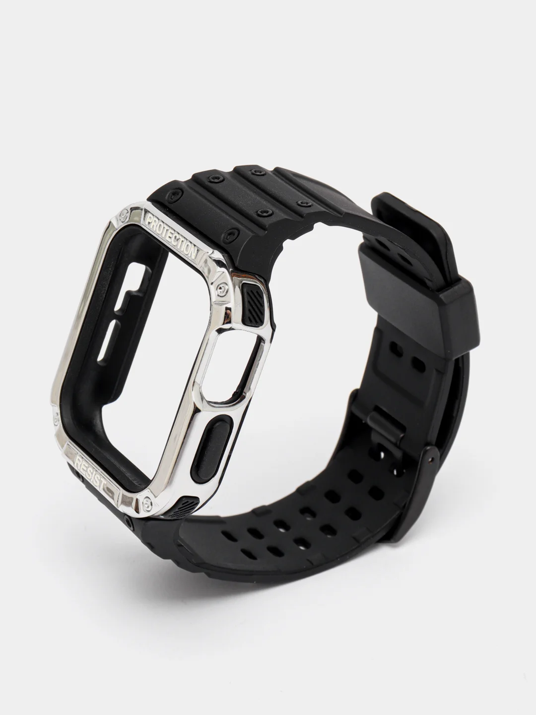 Хром ремешок для Apple Watch, с защитой