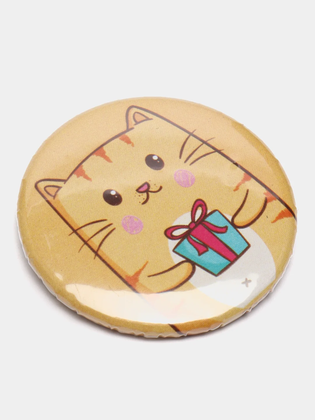Значок "Котик. Пёсик"