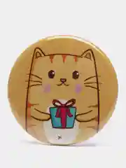 Значок "Котик. Пёсик"
