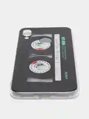 Хром силиконовый чехол на Xiaomi Redmi Note 7 / Сяоми Редми Нот 7 прозрачный, с рисунком