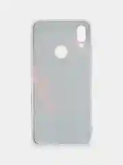 Красный силиконовый чехол на Xiaomi Redmi Note 7 / Сяоми Редми Нот 7 прозрачный, с рисунком