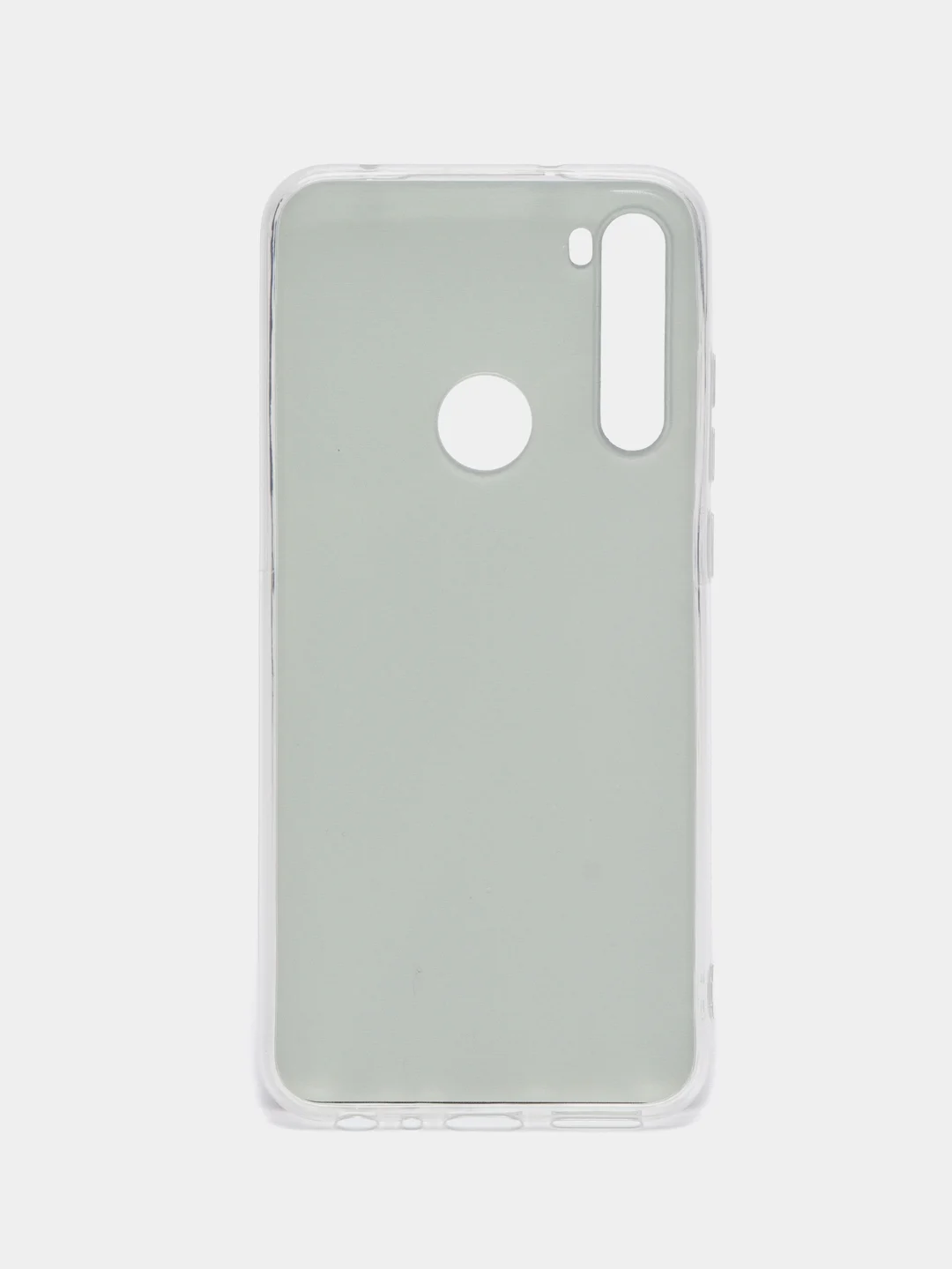 Хаки силиконовый чехол на Xiaomi Redmi Note 8T / Сяоми Редми Нот 8T прозрачный, с рисунком