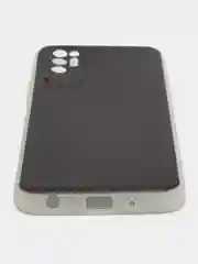 Хаки силиконовый чехол на Tecno Pova 2 / Текно Пова 2 прозрачный, с рисунком, защита камеры
