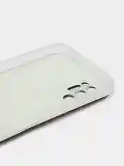 Хаки силиконовый чехол на Tecno Pova 2 / Текно Пова 2 прозрачный, с рисунком, защита камеры