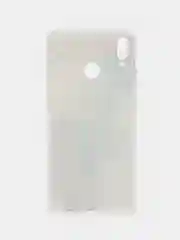 Ледяной силиконовый чехол на Honor 8X / Хонор 8Х прозрачный, с рисунком, защита камеры