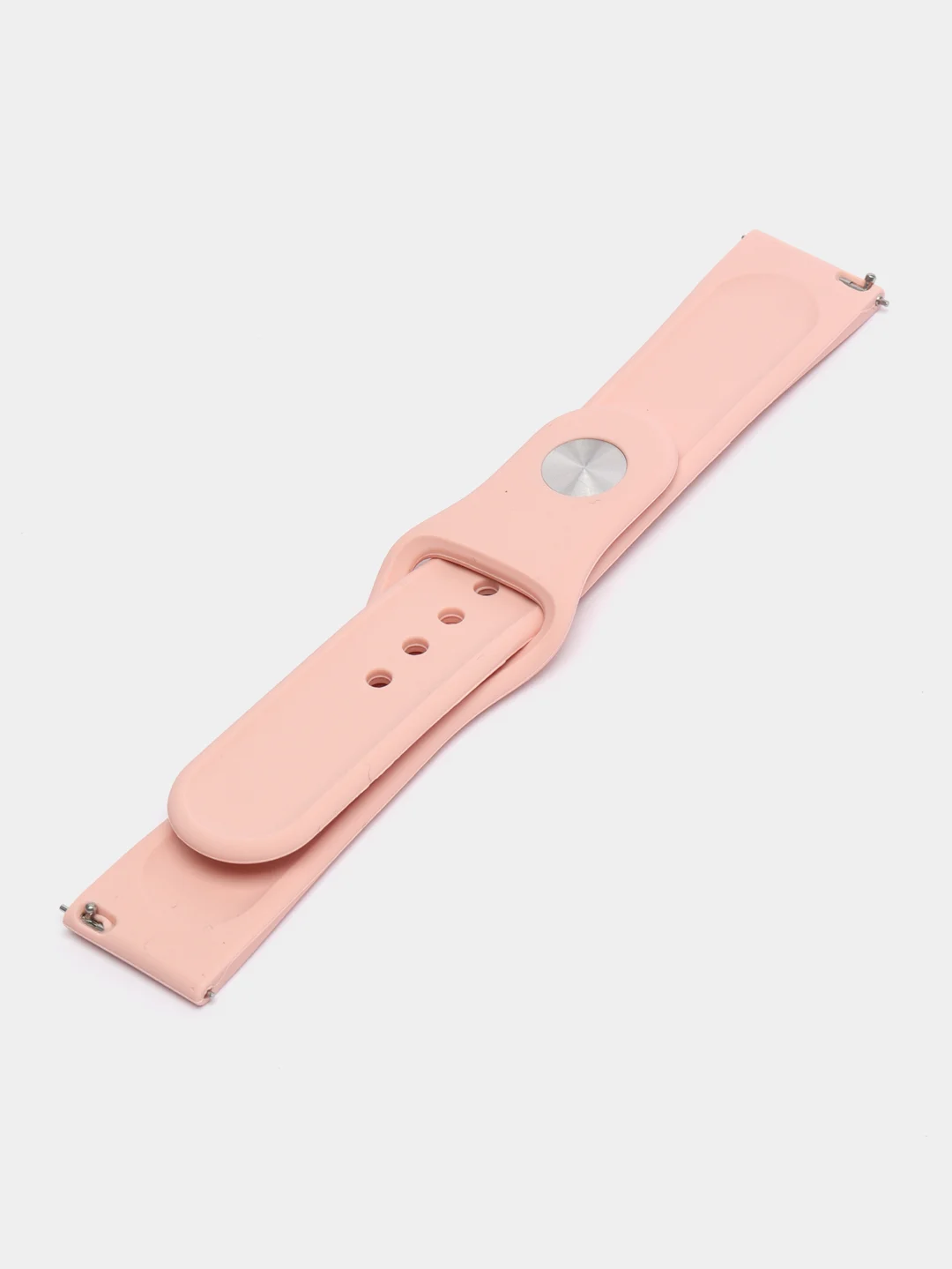 Пудровый ремешок для часов Xiaomi AmazFit Bip / Samsung Galaxy Watch Active, 20мм , универсальный
