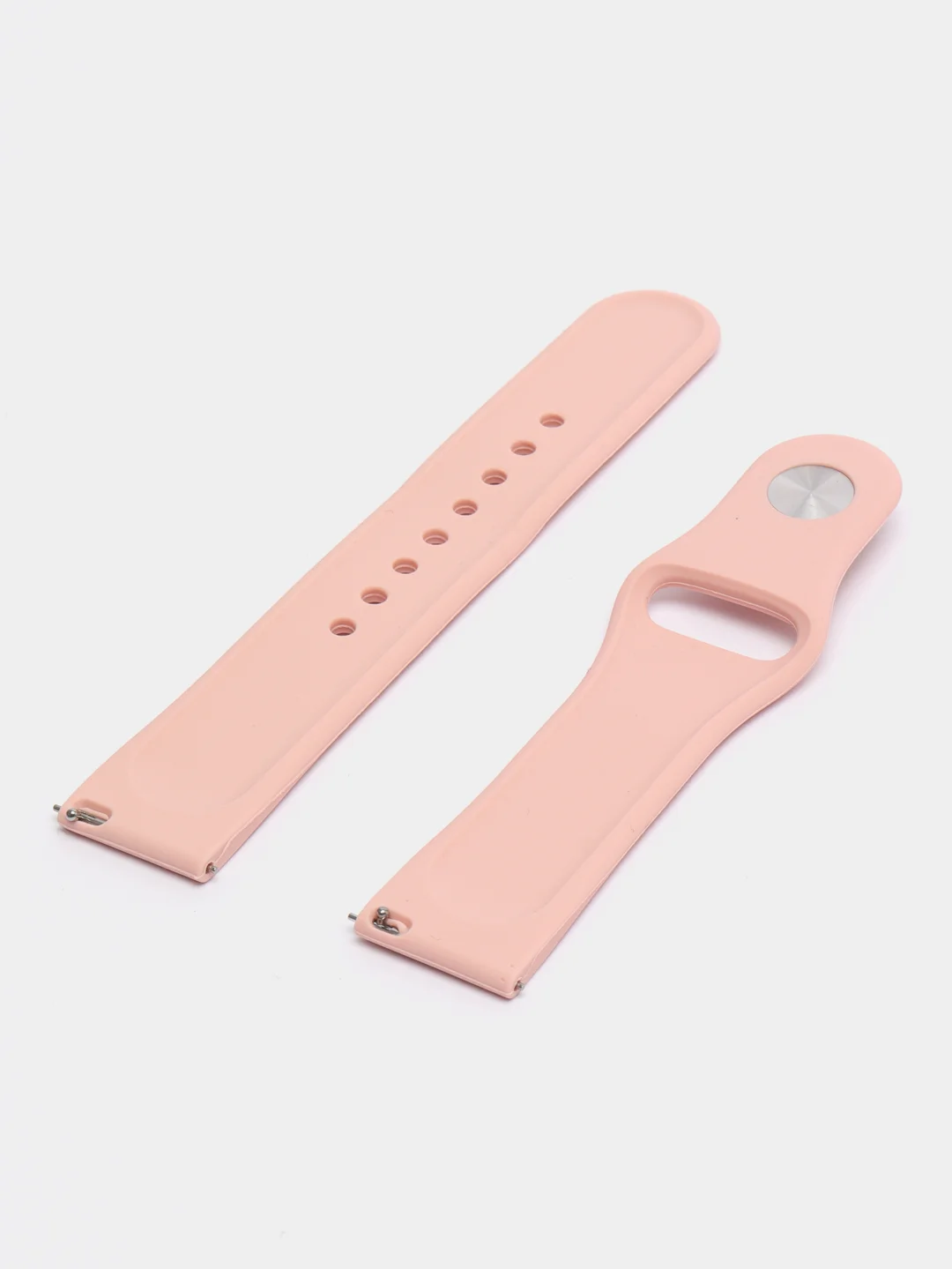 Пудровый ремешок для часов Xiaomi AmazFit Bip / Samsung Galaxy Watch Active, 20мм , универсальный