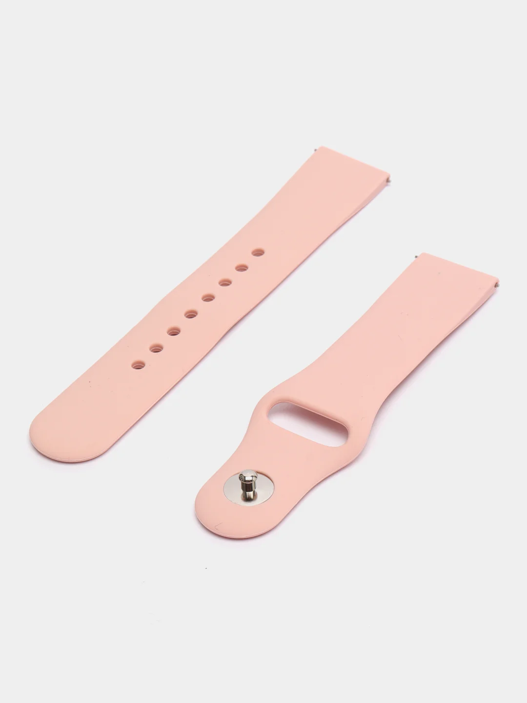 Пудровый ремешок для часов Xiaomi AmazFit Bip / Samsung Galaxy Watch Active, 20мм , универсальный