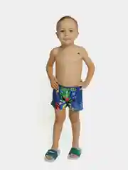 Синий меланж плавки для мальчика