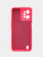 Фуксия чехол Silicone Cover для Realme C31 / Реалми С30 силиконовый