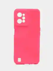 Фуксия чехол Silicone Cover для Realme C31 / Реалми С30 силиконовый