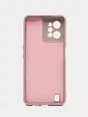 Бежевый меланж чехол Silicone Cover для Realme C31 / Реалми С30 силиконовый