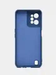 Темно-синий чехол Silicone Cover для Realme C31 / Реалми С30 силиконовый