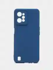 Темно-синий чехол Silicone Cover для Realme C31 / Реалми С30 силиконовый