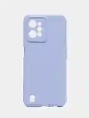 Лавандовый чехол Silicone Cover для Realme C31 / Реалми С30 силиконовый