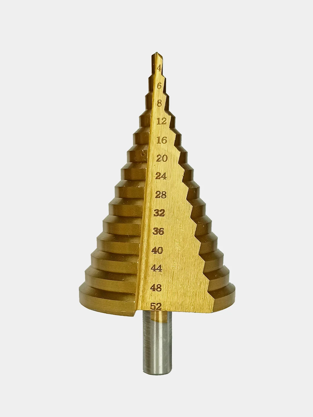 Сверло по металлу Vertextools, ступенчатое, 4 х 52, шаг 4 мм