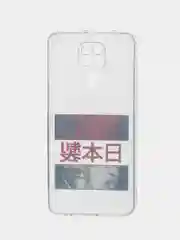 Алый силиконовый чехол на Xiaomi Redmi 10X/Redmi Note 9 / Сяоми Редми Нот 9/10X прозрачный