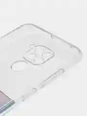 Алый силиконовый чехол на Xiaomi Redmi 10X/Redmi Note 9 / Сяоми Редми Нот 9/10X прозрачный