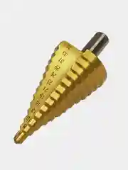 Сверло ступенчатое Vertextools 6-35 мм, шаг 3 мм, из стали Р6М5