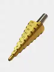 Сверло ступенчатое Vertextools, 4-20 мм, шаг 2 мм, из стали, Р6М5