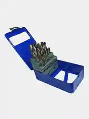 Набор сверл по металлу VertexTools, 1 мм - 13 мм, сверла твердосплавные HSS, 25 штук
