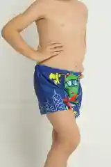 Синий меланж плавки для мальчика