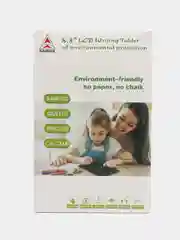 Розовый планшет-доска LCD для рисования со стилусом графическая, 8,5