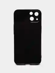 Черный чехол для iPhone 13, 13 Pro, 13 Pro Max / 12, 12 Pro, с защитой камеры для айфона, жесткий
