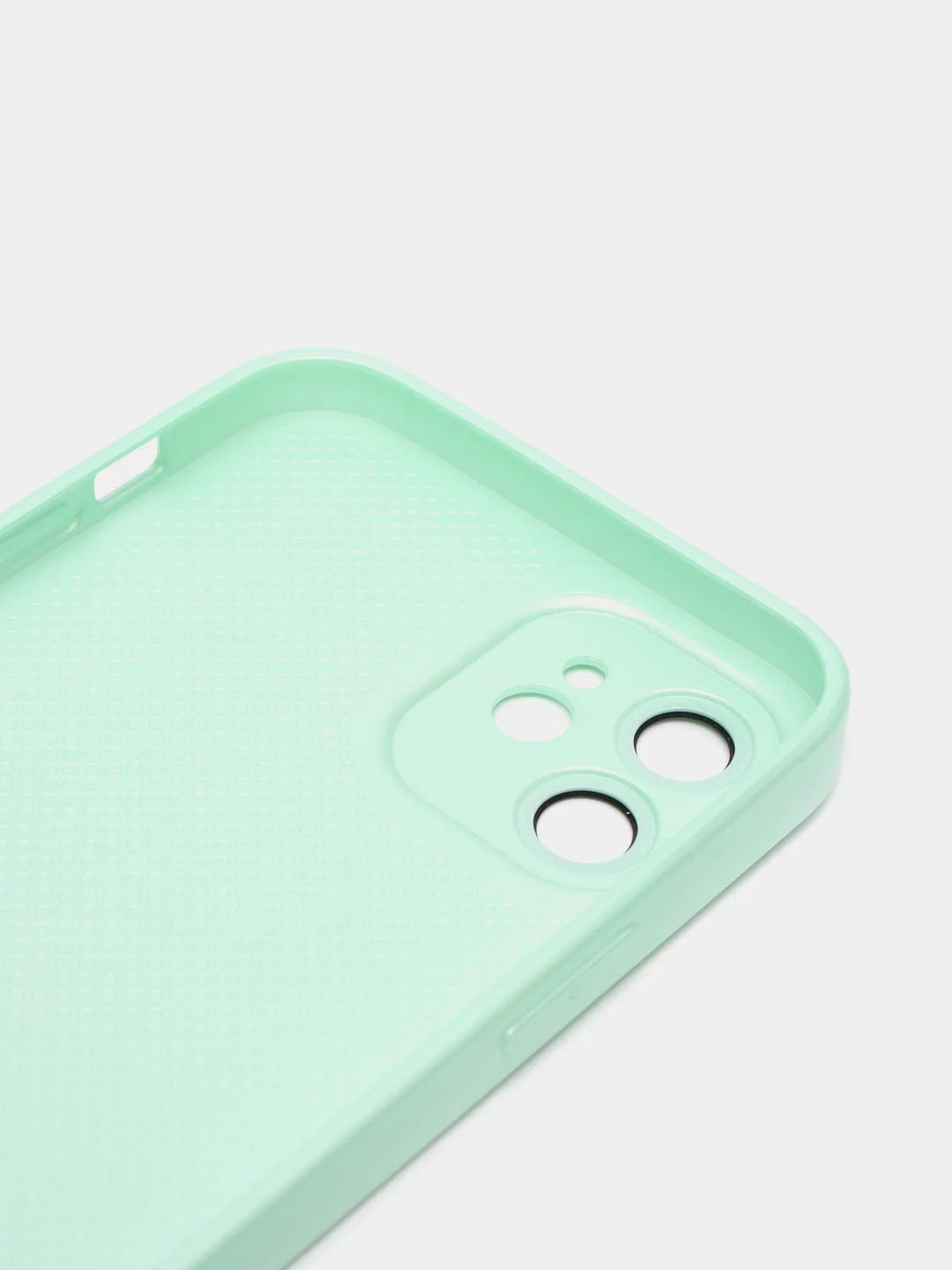 Салатовый чехол для iPhone 11, 12 Pro, 13 Pro, стеклянный, силиконовый, с защитой линзы камеры