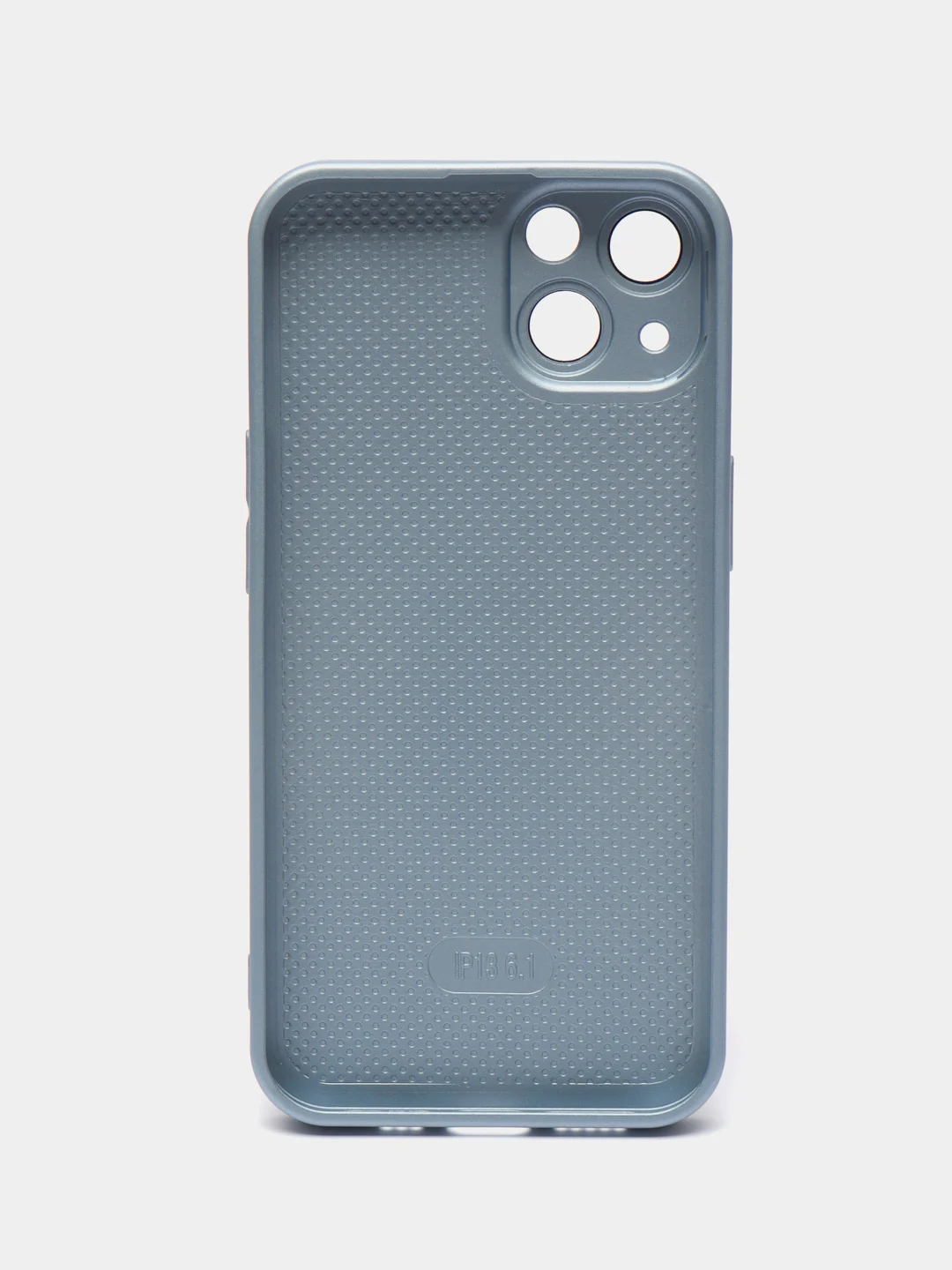 Светло-синий чехол для iPhone 11, 12 Pro, 13 Pro, стеклянный, силиконовый, с защитой линзы камеры