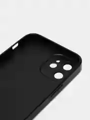 Черный чехол для iPhone 11, 12 Pro, 13 Pro, стеклянный, силиконовый, с защитой линзы камеры