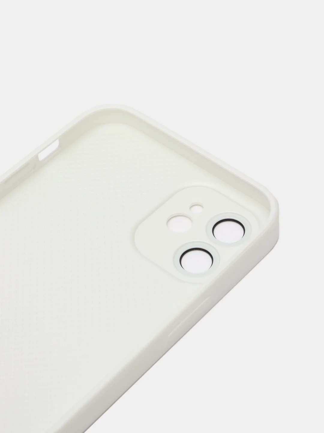 Белый чехол для iPhone 11, 12 Pro, 13 Pro, стеклянный, силиконовый, с защитой линзы камеры