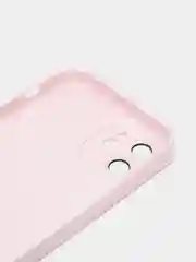 Розовый чехол для iPhone 11, 12 Pro, 13 Pro, стеклянный, силиконовый, с защитой линзы камеры