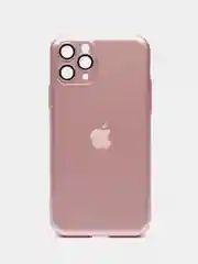 Розовый чехол для Apple iPhone 11, 11 Pro 11 Pro Max, жесткий, с защитой камеры