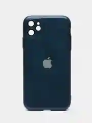Темно-синий чехол для Apple iPhone 11, 11 Pro 11 Pro Max, жесткий, с защитой камеры