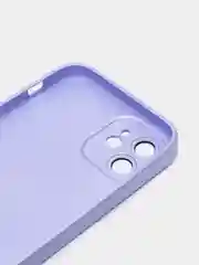 Лавандовый чехол для iPhone 11, 12 Pro, 13 Pro, стеклянный, силиконовый, с защитой линзы камеры