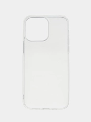 Силиконовый чехол накладка для iPhone 14 Pro / 14 Plus / 14 Pro Max, прозрачный