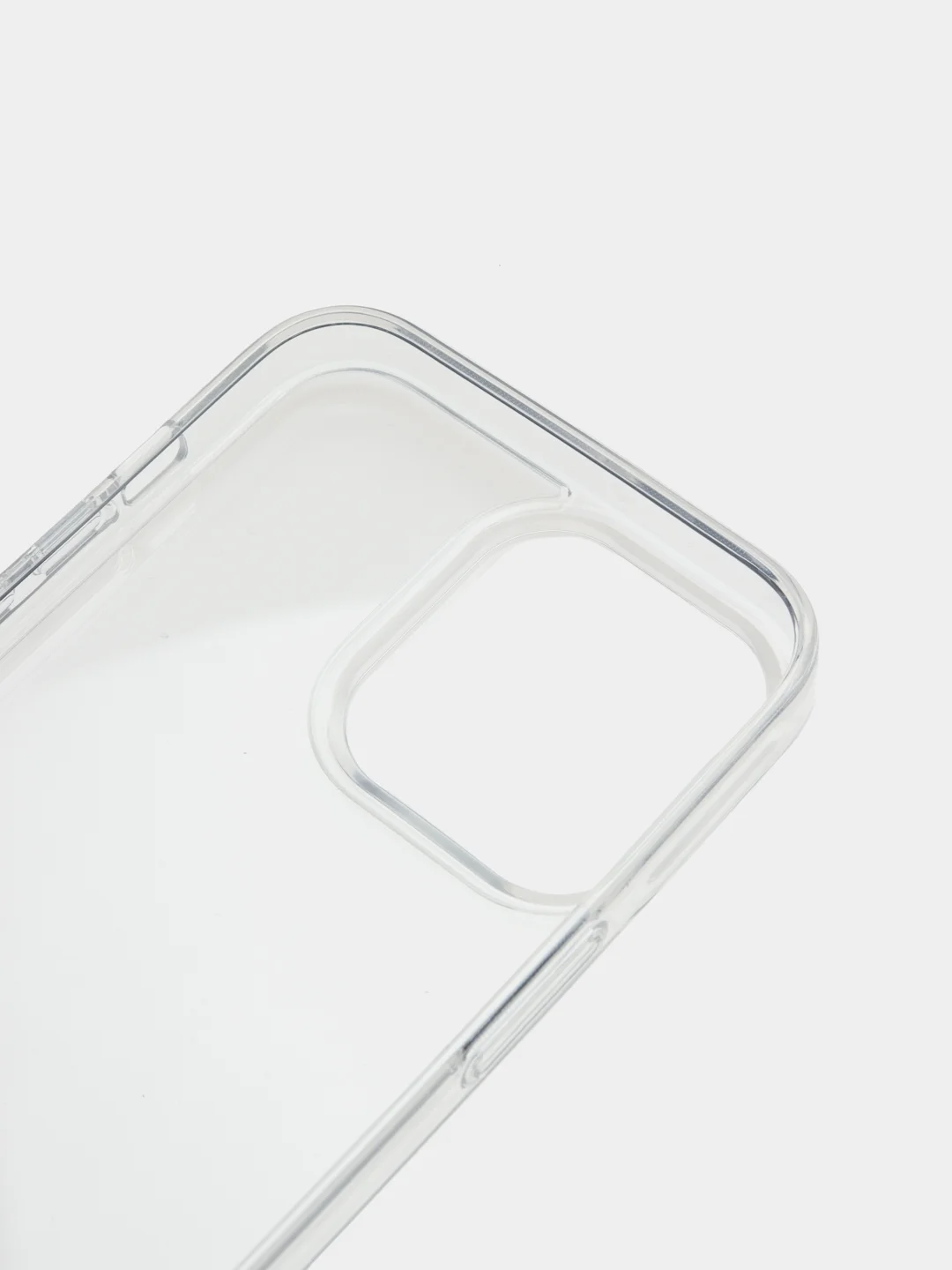 Силиконовый чехол накладка для iPhone 14 Pro / 14 Plus / 14 Pro Max, прозрачный