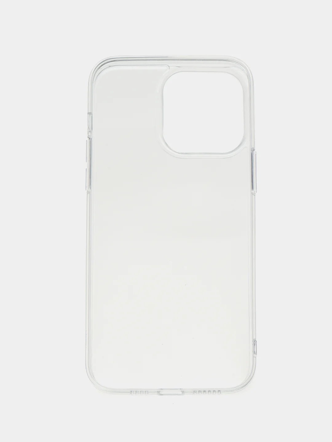 Силиконовый чехол накладка для iPhone 14 Pro / 14 Plus / 14 Pro Max, прозрачный