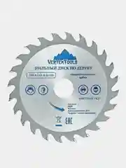 Пильный диск по дереву VertexTools, 210 х 32-30 мм, 24 зуба