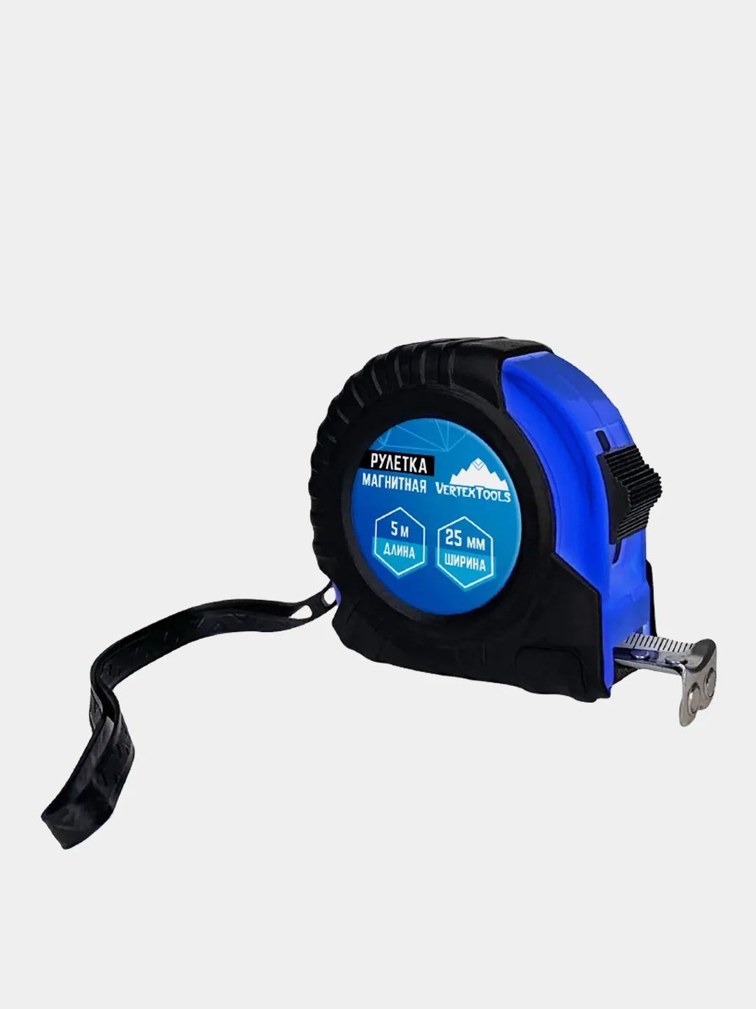 Измерительная рулетка VertexTools, магнитная, 5 м х 25 мм