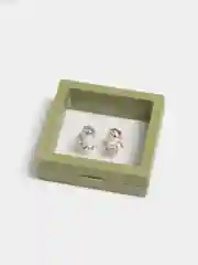 Сережки под золото с жемчугом