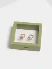 Серьги пусеты "Райская птица"