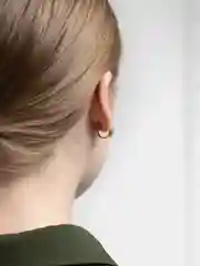 Серьги пусеты "Райская птица"