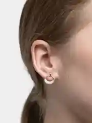 Сережки кольца "Полумесяц"