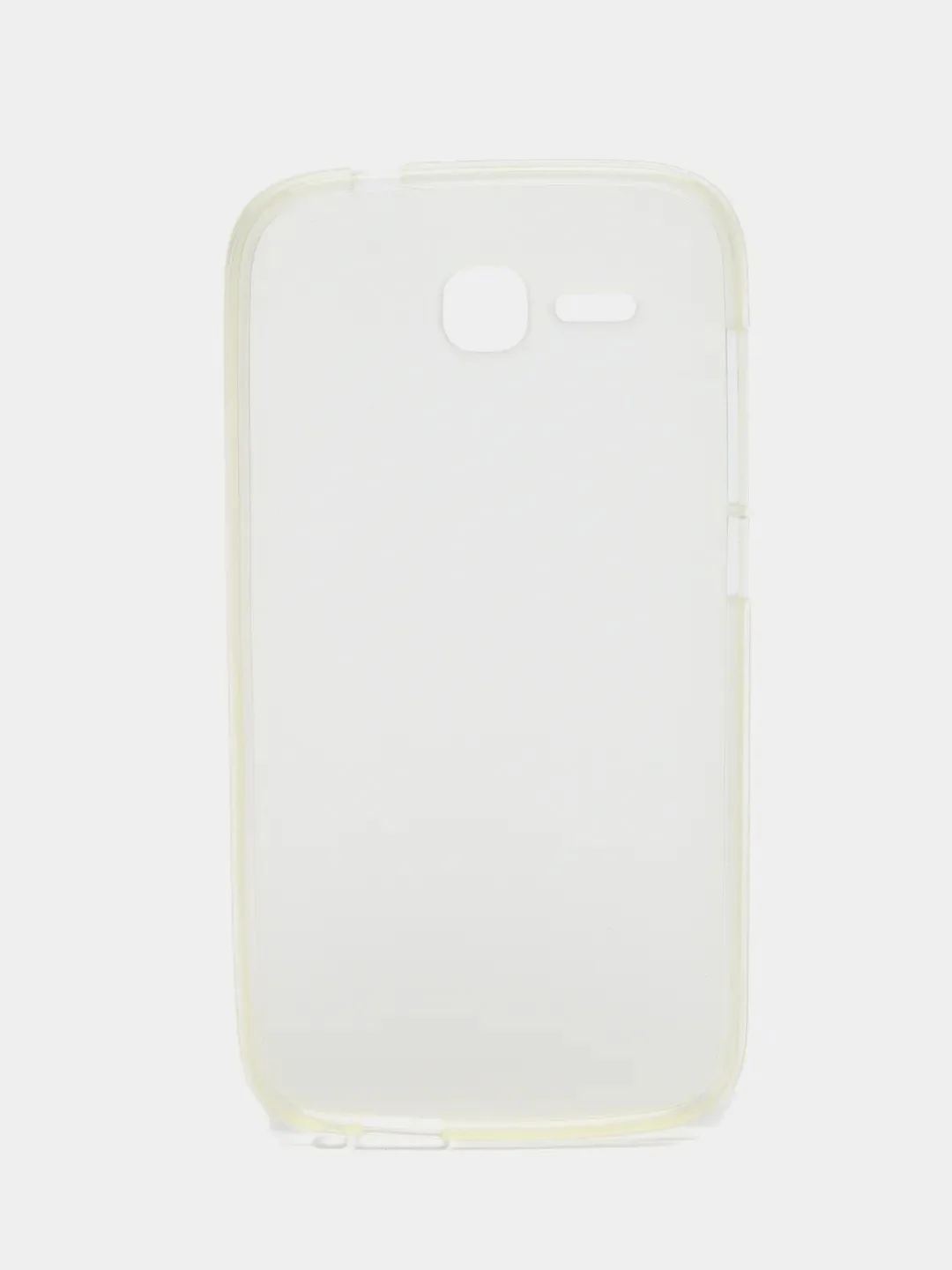 Белый силиконовый чехол накладка на Huawei Y600