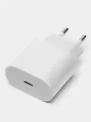 Белый быстрая зарядка для айфона 20W Type-C, Сетевое зарядное устройство для Apple, Блок питания