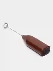 Коричневый капучинатор ручной, вспениватель молока