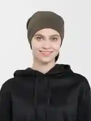 Оливковый шапка женская