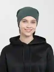 Зелёный хаки шапка женская